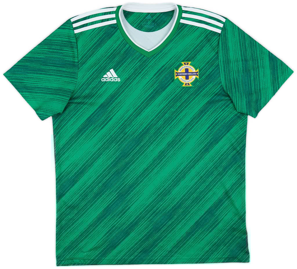 2020-22 Northern Ireland Home Shirt - 8/10 - (L)
