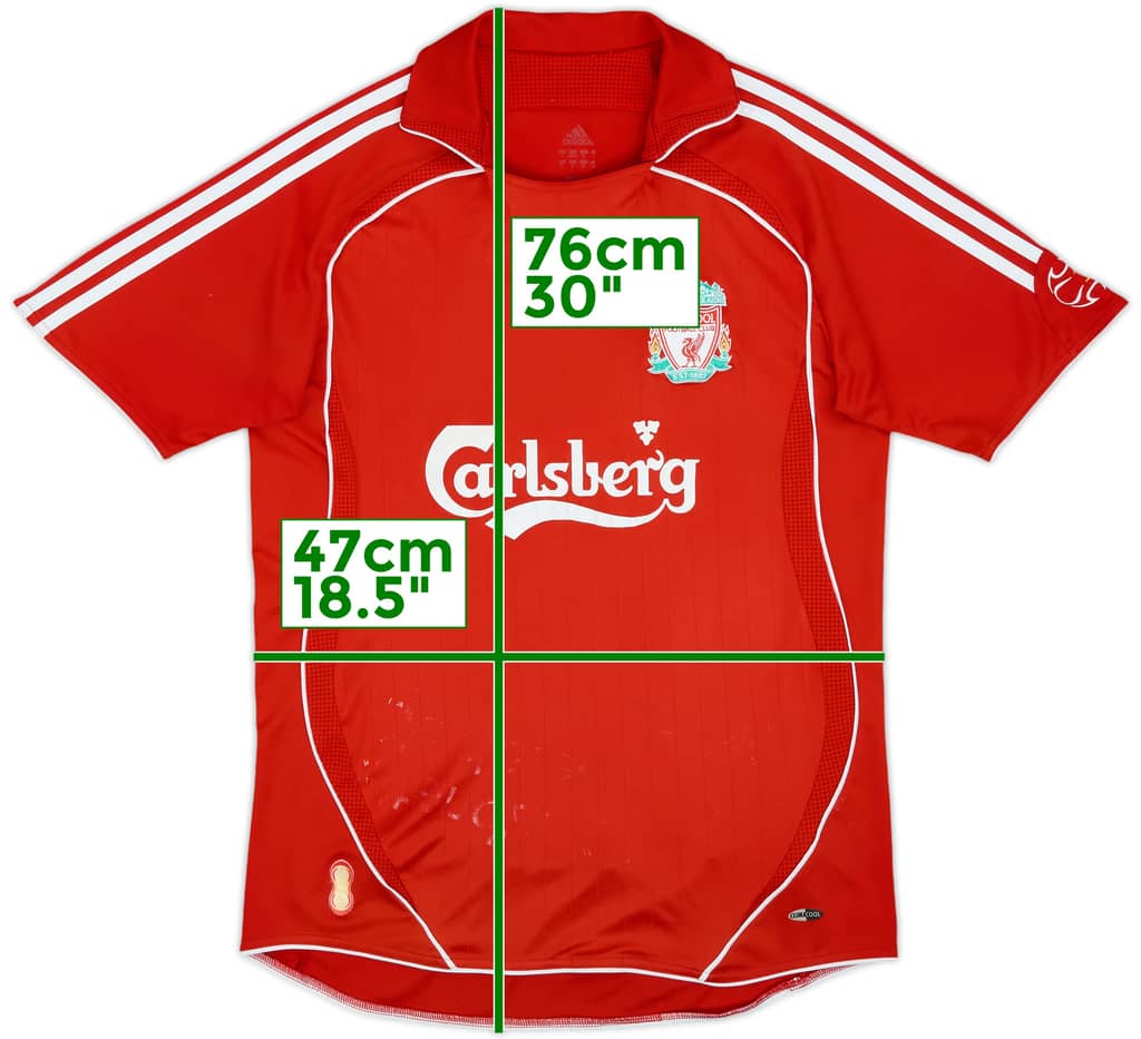 2006-08 Liverpool Home Shirt - 5/10 - (M)
