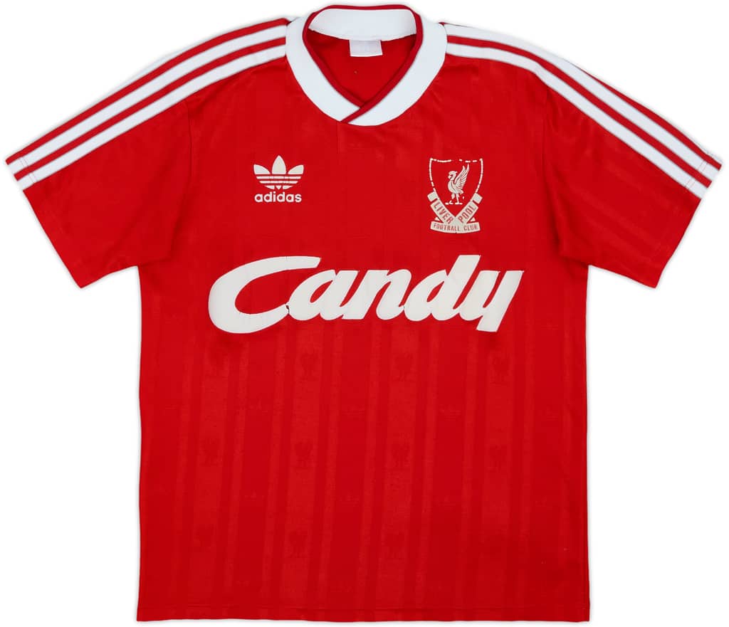 1988-89 Liverpool Home Shirt - 5/10 - (S)