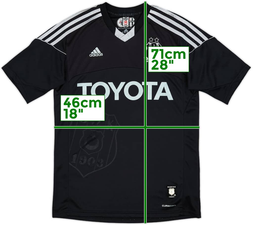 2014-15 Besiktas Away Shirt - 8/10 - (XL.Boys)