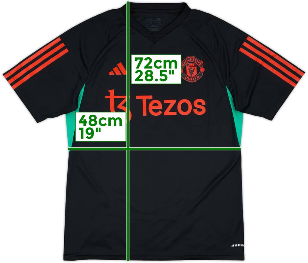 2023-24 Manchester United adidas Training Shirt - 10/10 - (M)