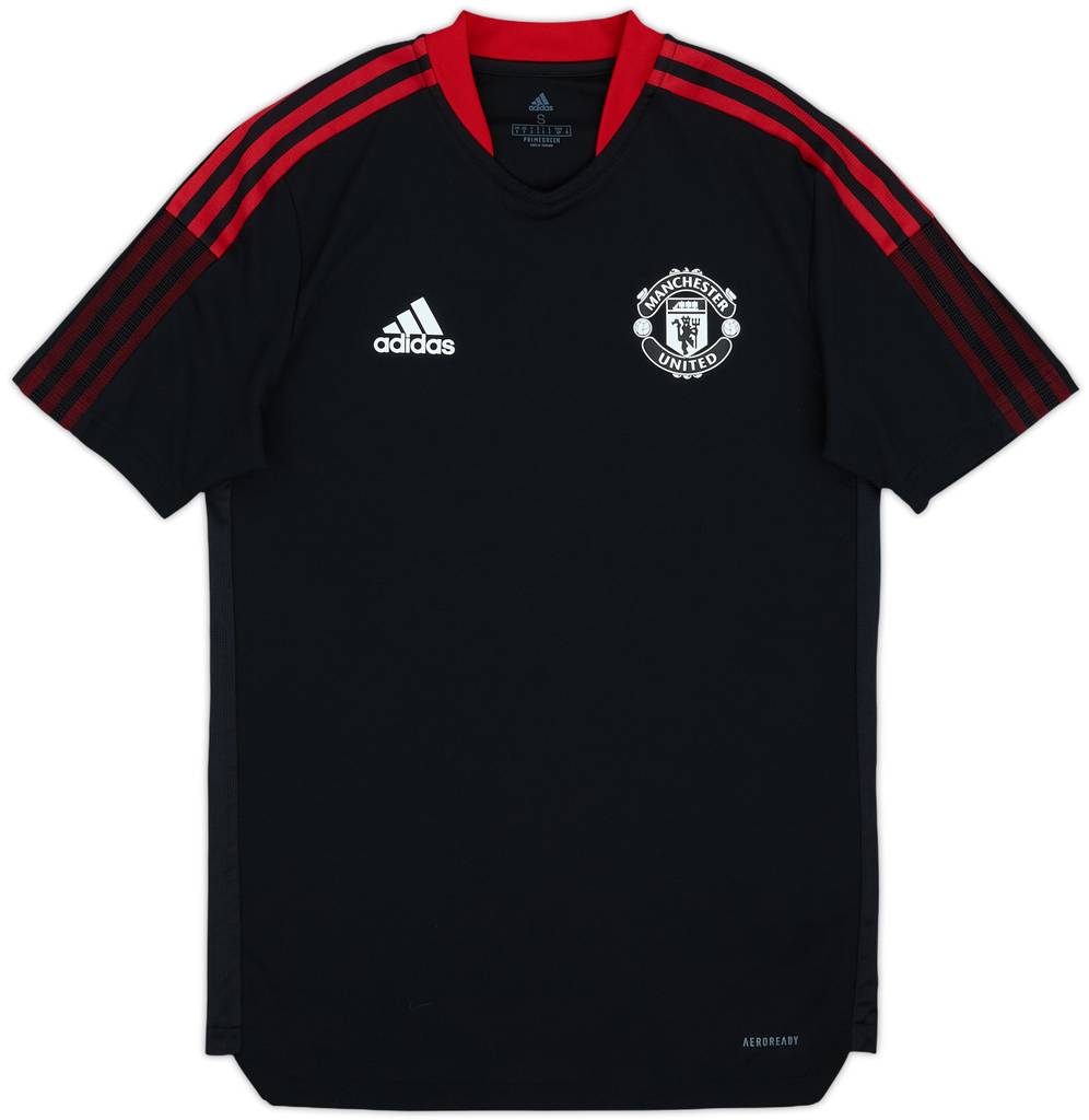 2021-22 Manchester United adidas Training Shirt - 10/10 - (S)
