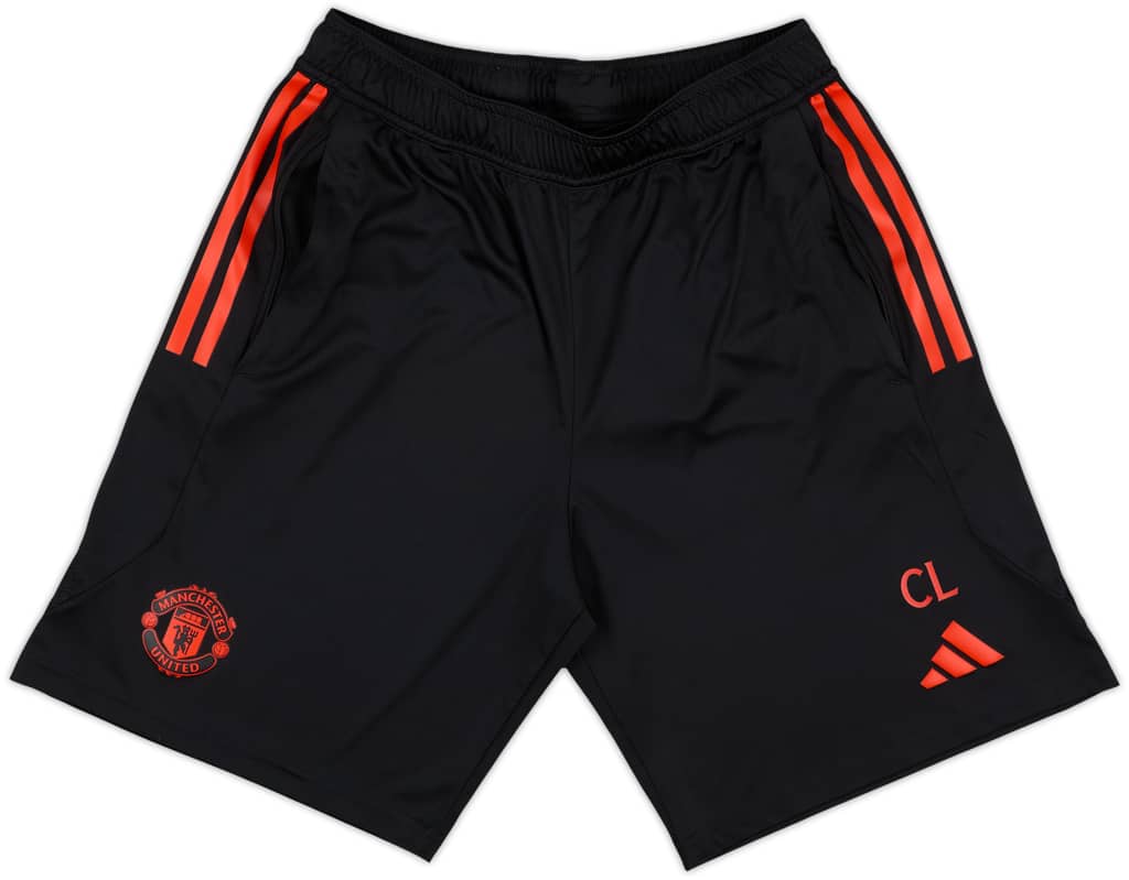 2023-24 Manchester United Staff Issue adidas Training Shorts 'CL' - 10/10 - (M)