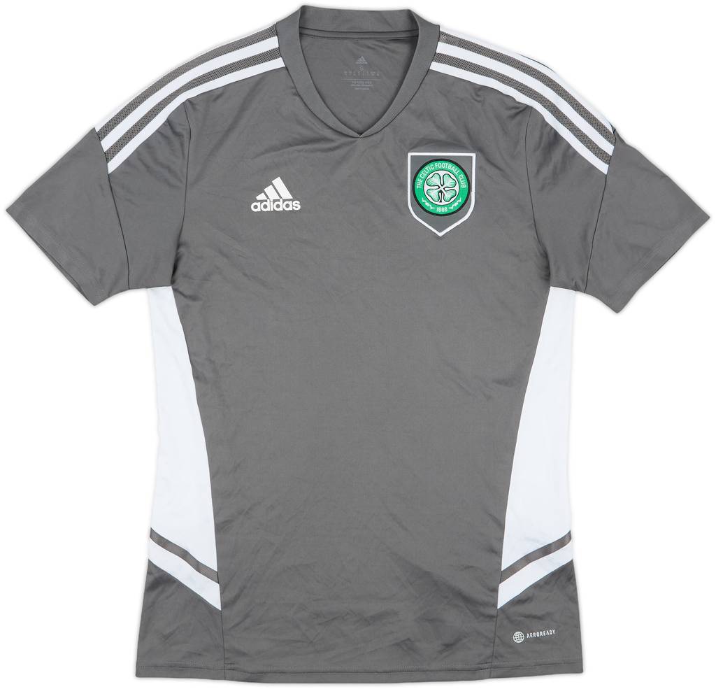 2022-23 Celtic adidas Training Shirt - 9/10 - (S)