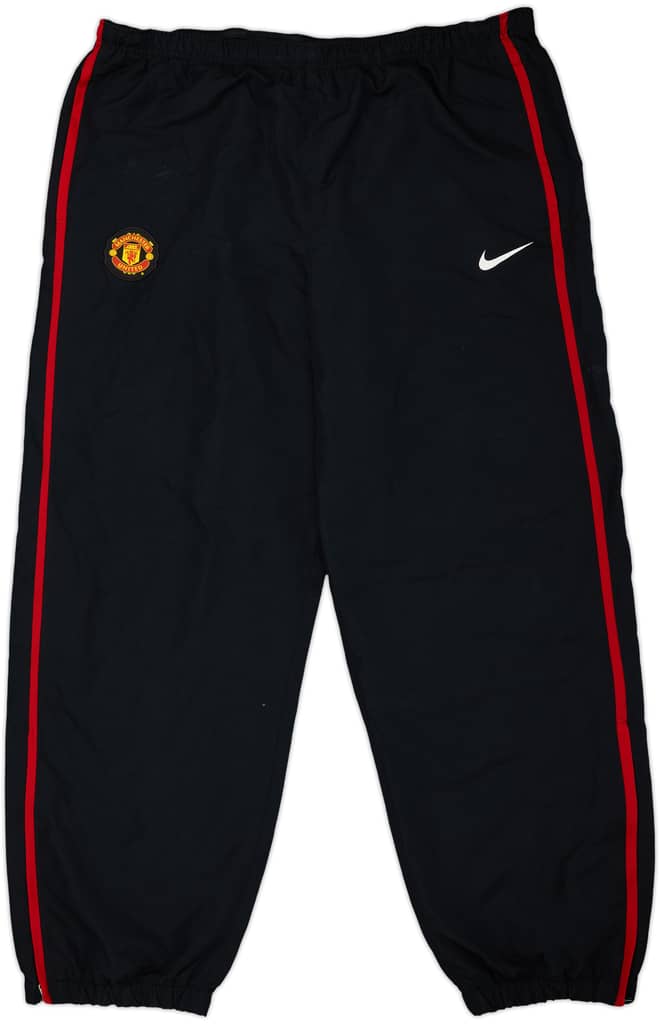 2010-11 Manchester United Nike Track Pants/Bottoms - 8/10 - (XXL)