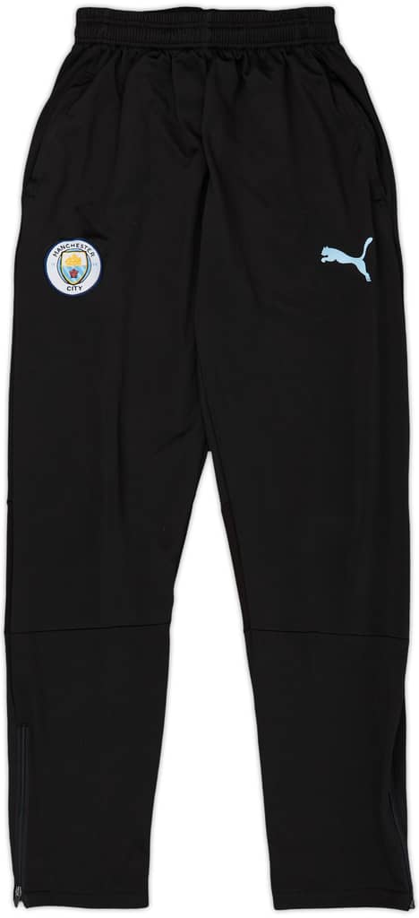 2019-20 Manchester City Puma Track Pants/Bottoms - 9/10 - (S.Boys)