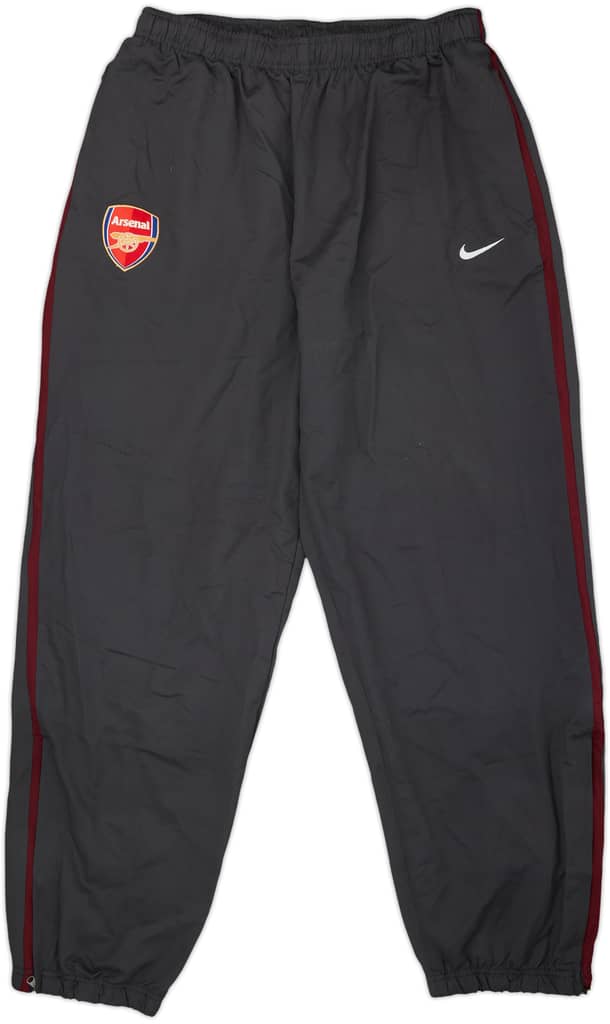 2006-07 Arsenal Nike Track Pants/Bottoms - 9/10 - (XL)