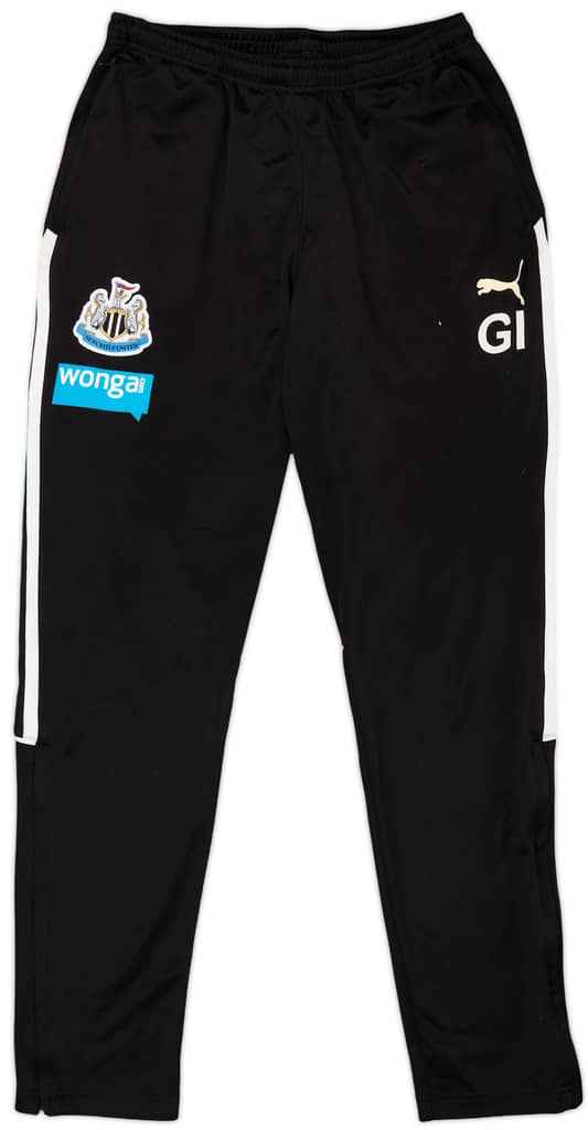 2013-14 Newcastle Staff Issue Puma Track Pants/Bottoms 'GI' - 7/10 - (L)