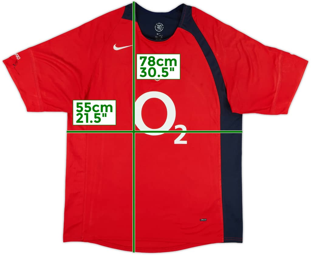 2004-05 Arsenal Nike Training Shirt - 6/10 - (L)