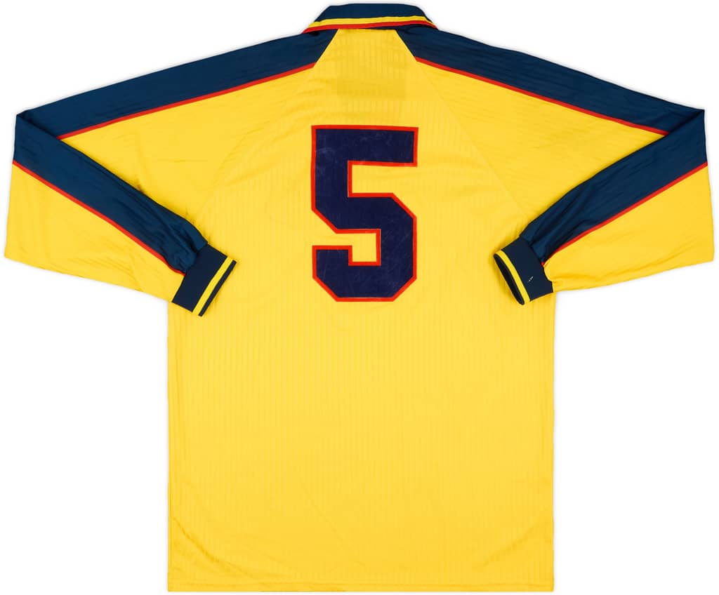 1996-98 Scotland Match Issue Away L/S Shirt #5