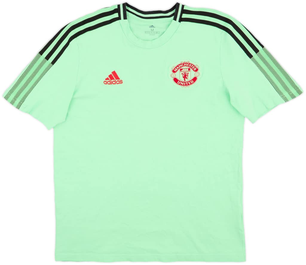 2020-21 Manchester United adidas Cotton Tee - 10/10 - (M)