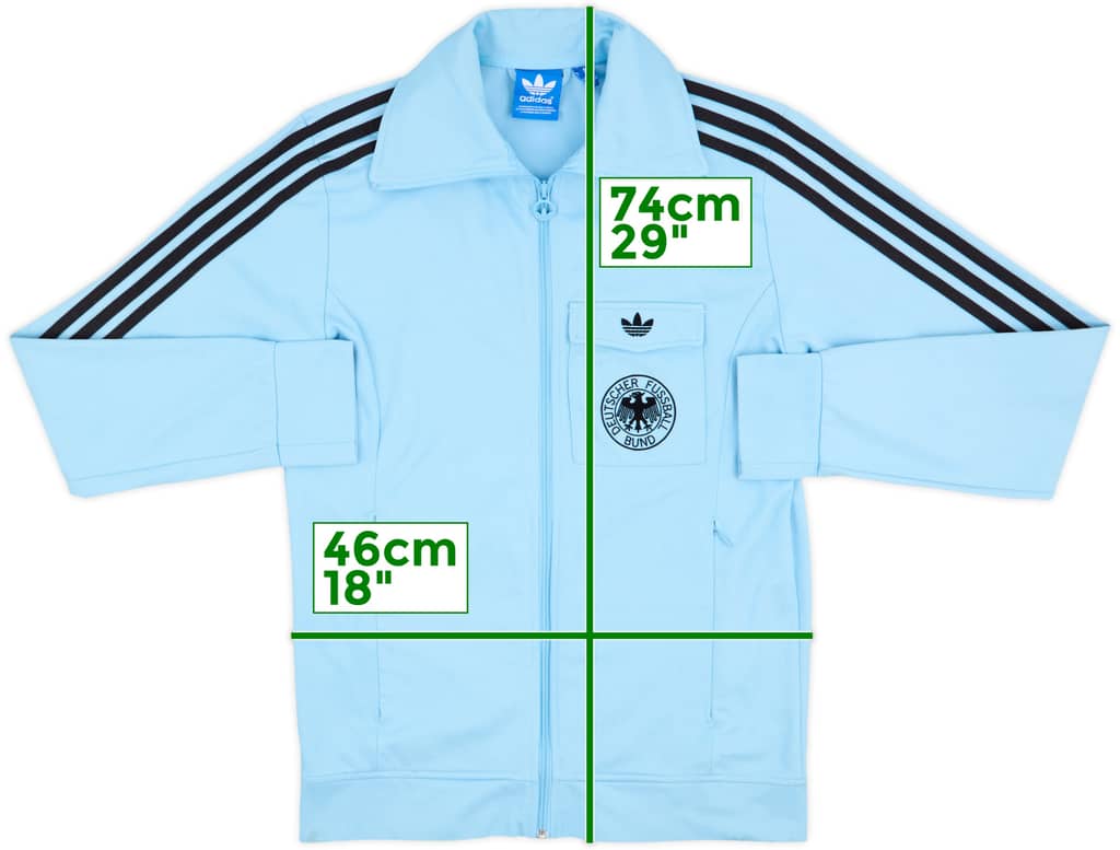 2014-15 Germany adidas Retro Track Jacket - 9/10 - (M)