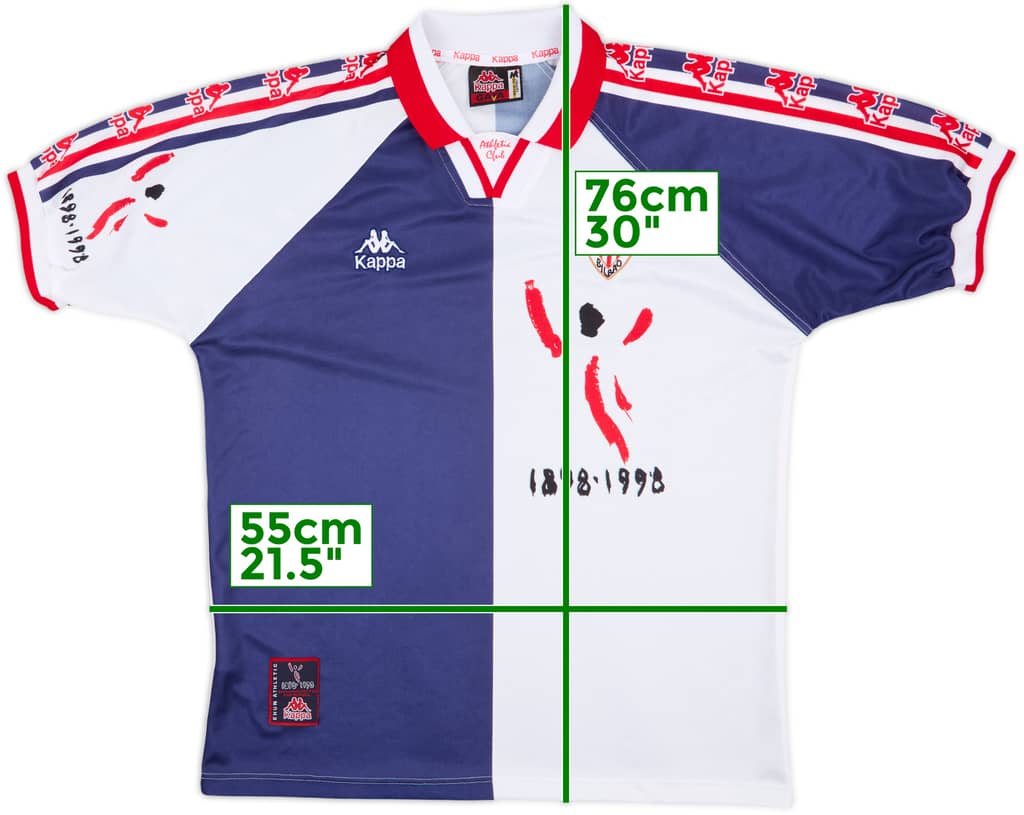 1997-98 Athletic Bilbao Centenary Away Shirt - 10/10 - (M)