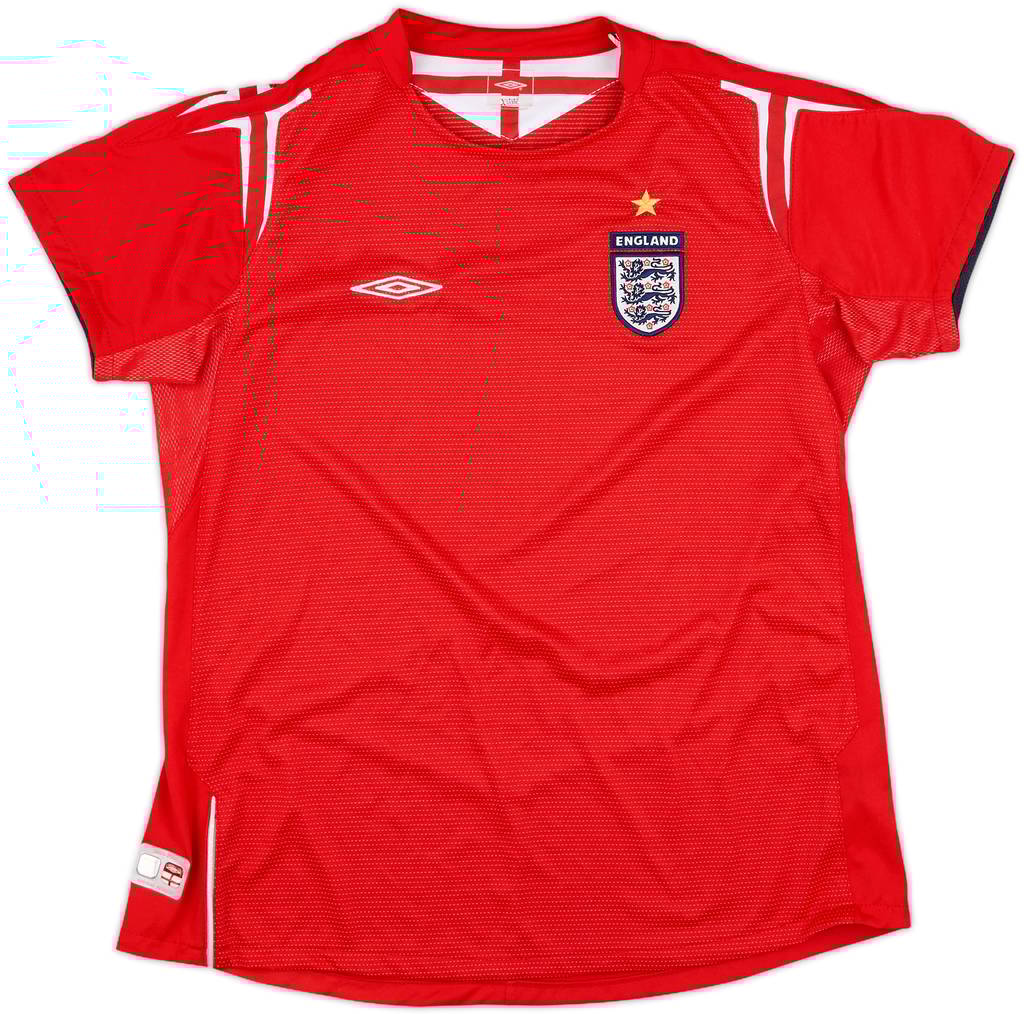 2004-06 England Away Shirt - 8/10 - (Women's M)