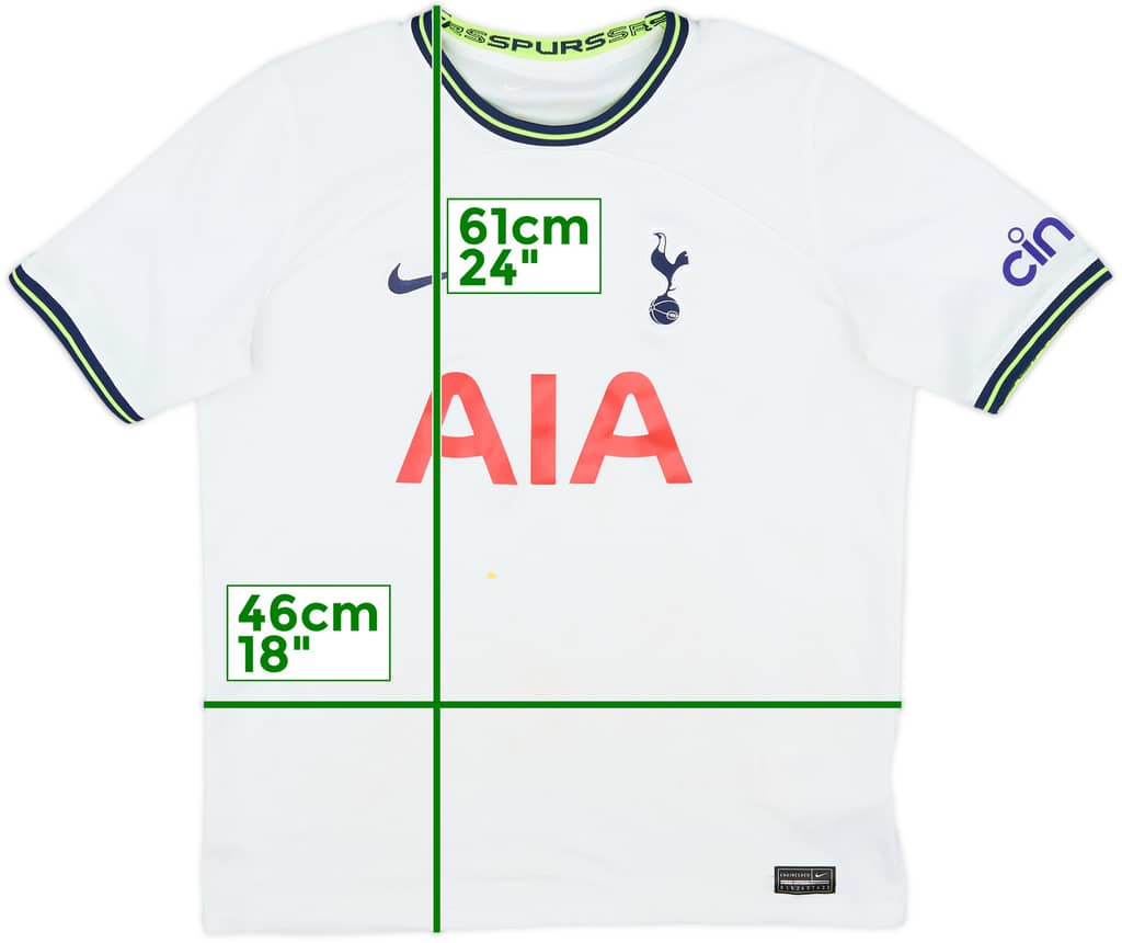 2022-23 Tottenham Home Shirt - 4/10 - (XL.Boys)