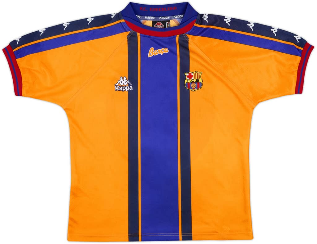 1997-98 Barcelona Away Shirt - 9/10 - (S)