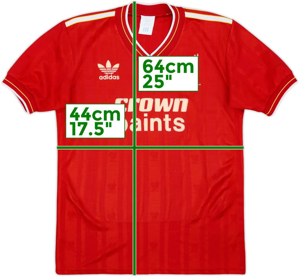 1985-87 Liverpool Home Shirt - 6/10 - (S)