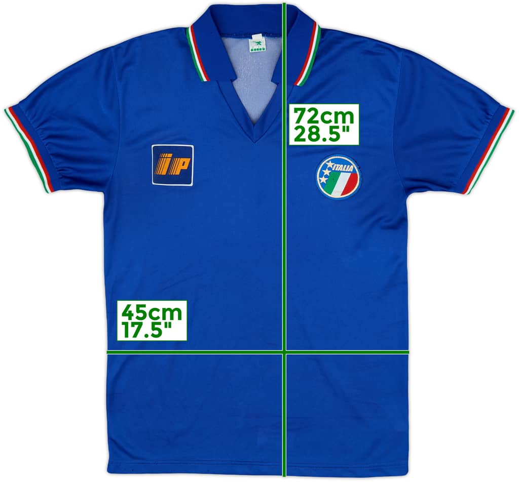 1986-91 Italy Home/Training Shirt - 6/10 - (M)