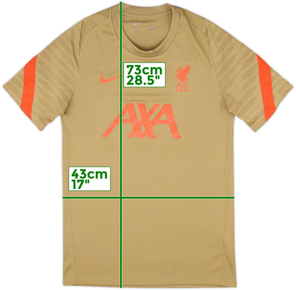 2021-22 Liverpool Nike Training Shirt - 9/10 - (S)