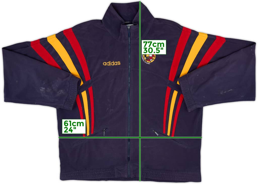 1996-98 Spain adidas Track Jacket - 4/10 - (L)