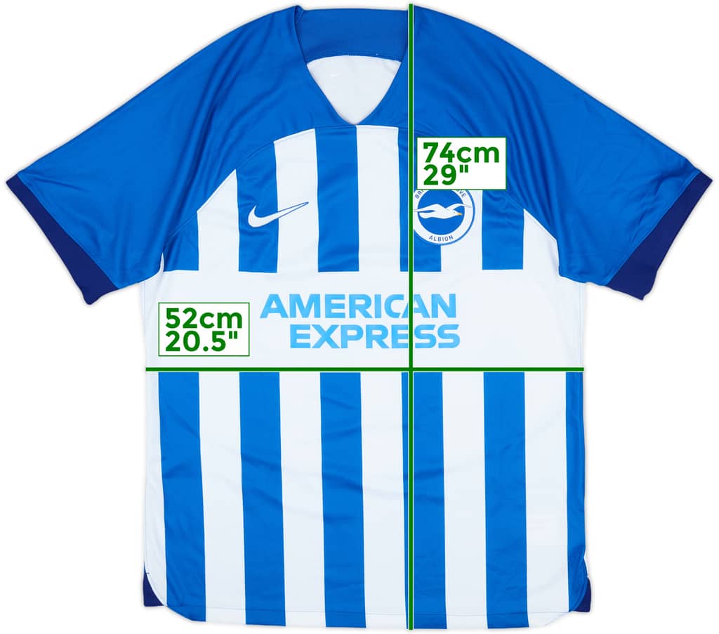 2023-24 Brighton Home Shirt - 9/10 - (L)