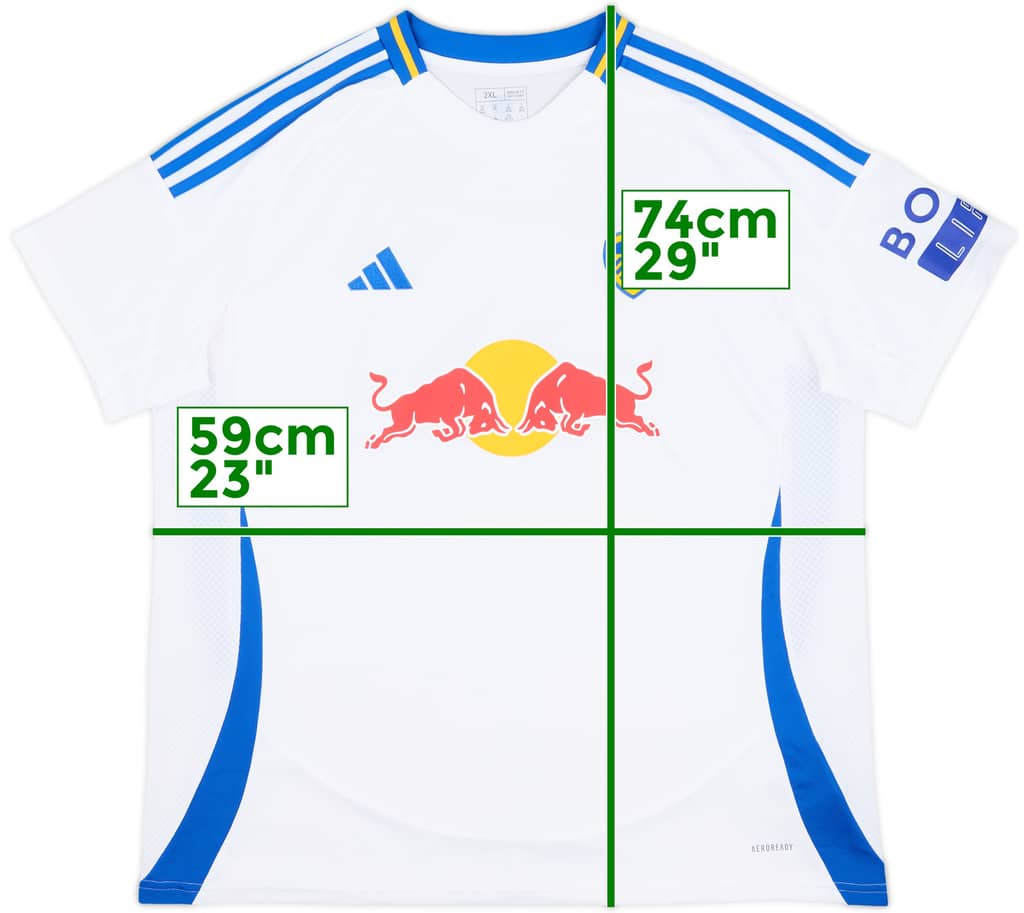 2024-25 Leeds Home Shirt - 9/10 - (Women's XXL)