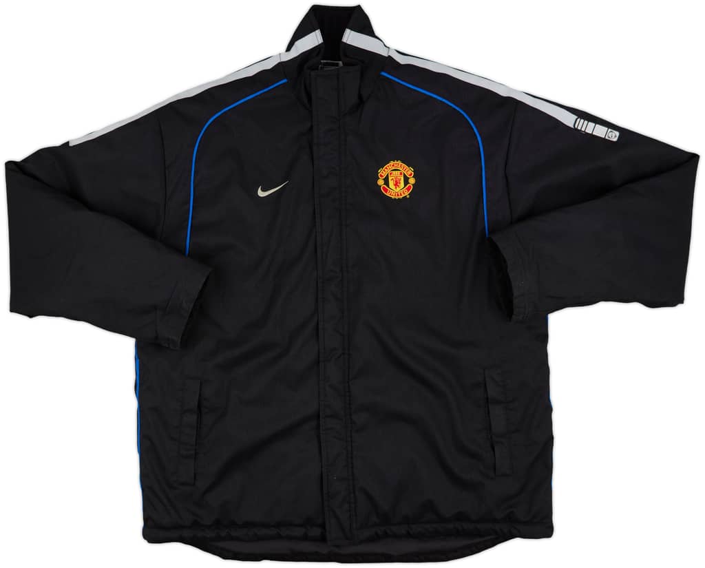 2002-03 Manchester United Nike Padded Bench Coat - 10/10 - (L)