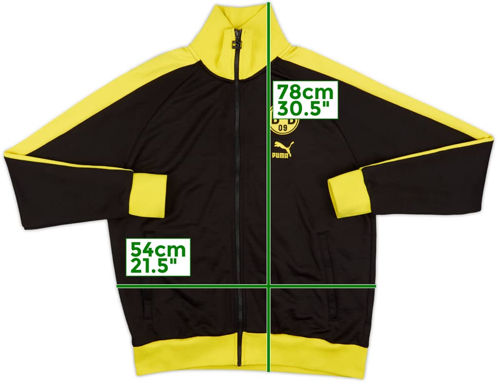 2023-24 Borussia Dortmund Puma FtblHeritage Track Jacket - 8/10 - (L)