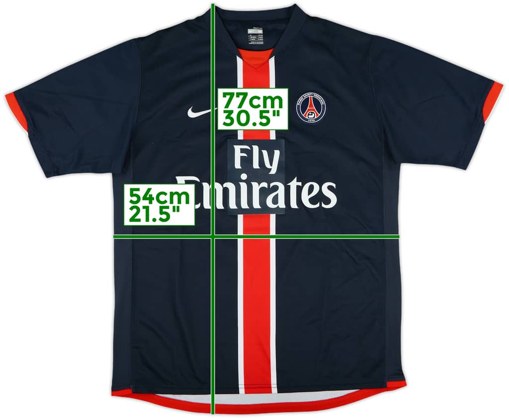 2006-07 Paris Saint-Germain Home Shirt - 7/10 - (M)