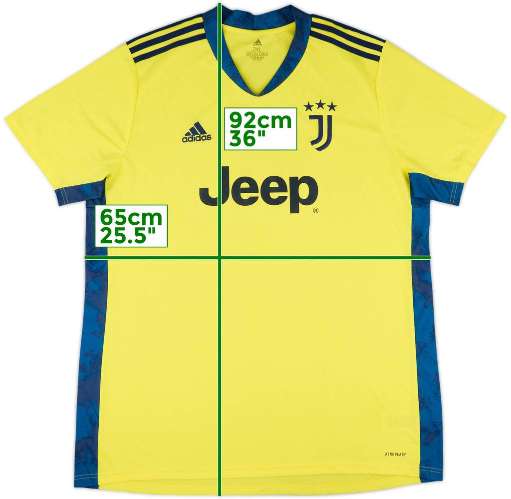 2020-21 Juventus GK S/S Shirt - 8/10 - (XXL)