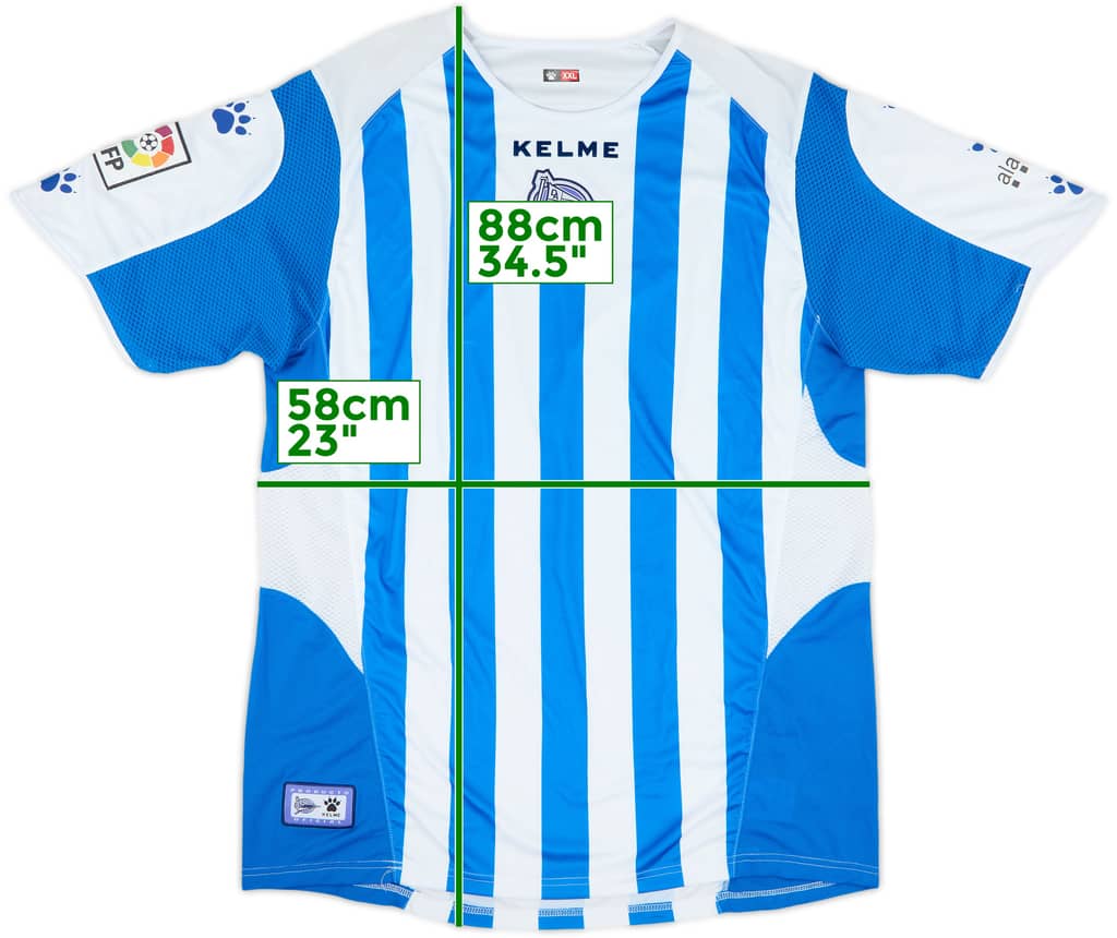 2006-07 Alaves Home Shirt - 8/10 - (XXL)
