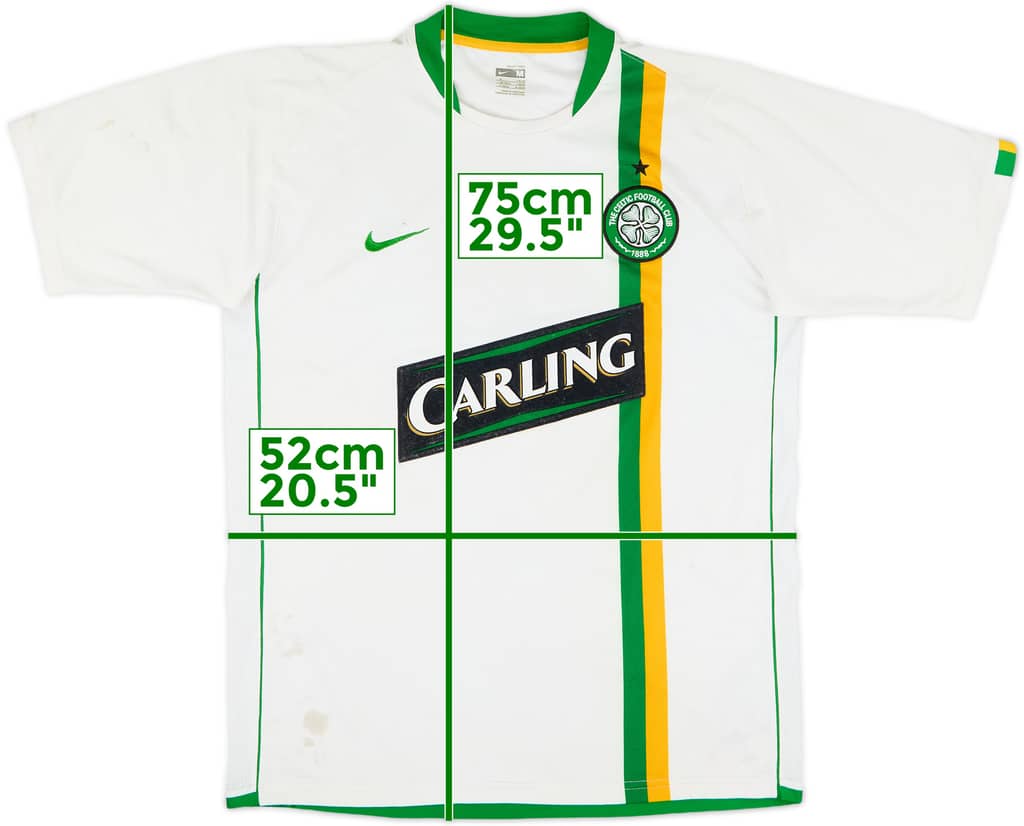 2006-08 Celtic European Shirt - 5/10 - (M)