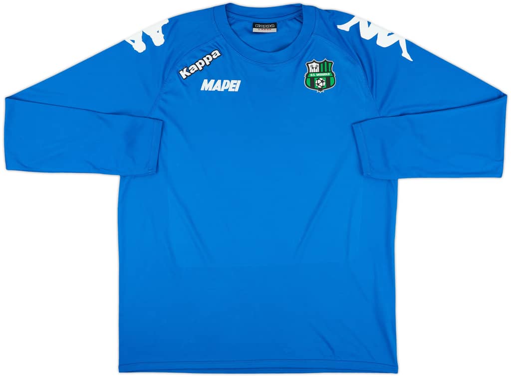 2015-16 Sassuolo Kappa Training L/S Shirt - 9/10 - (L)