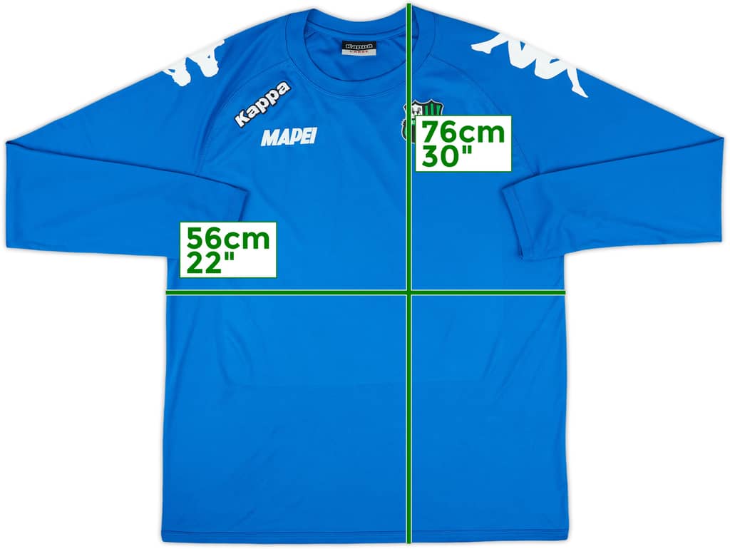 2015-16 Sassuolo Kappa Training L/S Shirt - 10/10 - (L)
