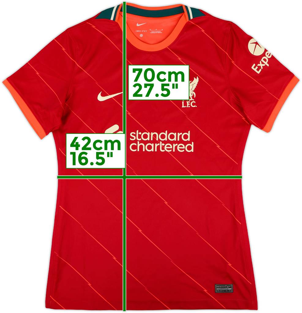 2021-22 Liverpool Home Shirt - 9/10 - (Women's M)
