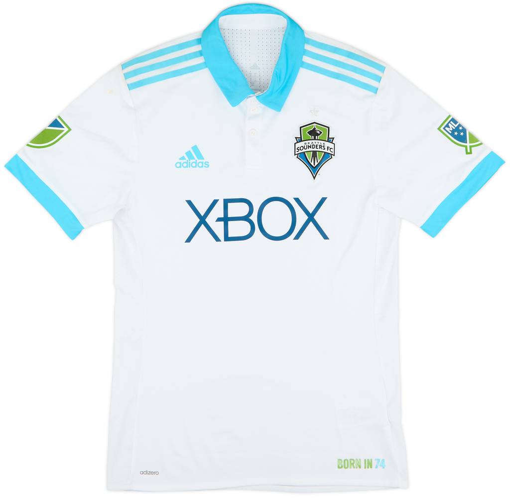 2017-18 Seattle Sounders Authentic Away Shirt - 8/10 - (M)