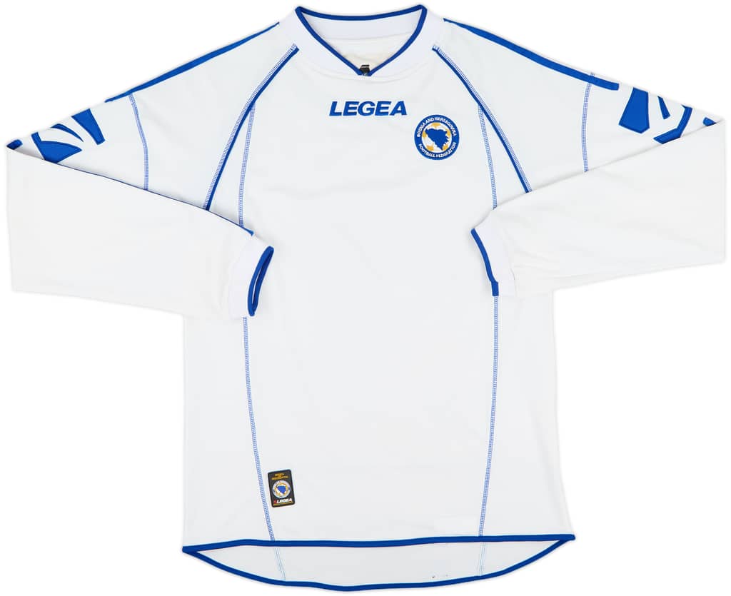 2005 Bosnia & Herzegovina Home L/S Shirt - 8/10 - (L)