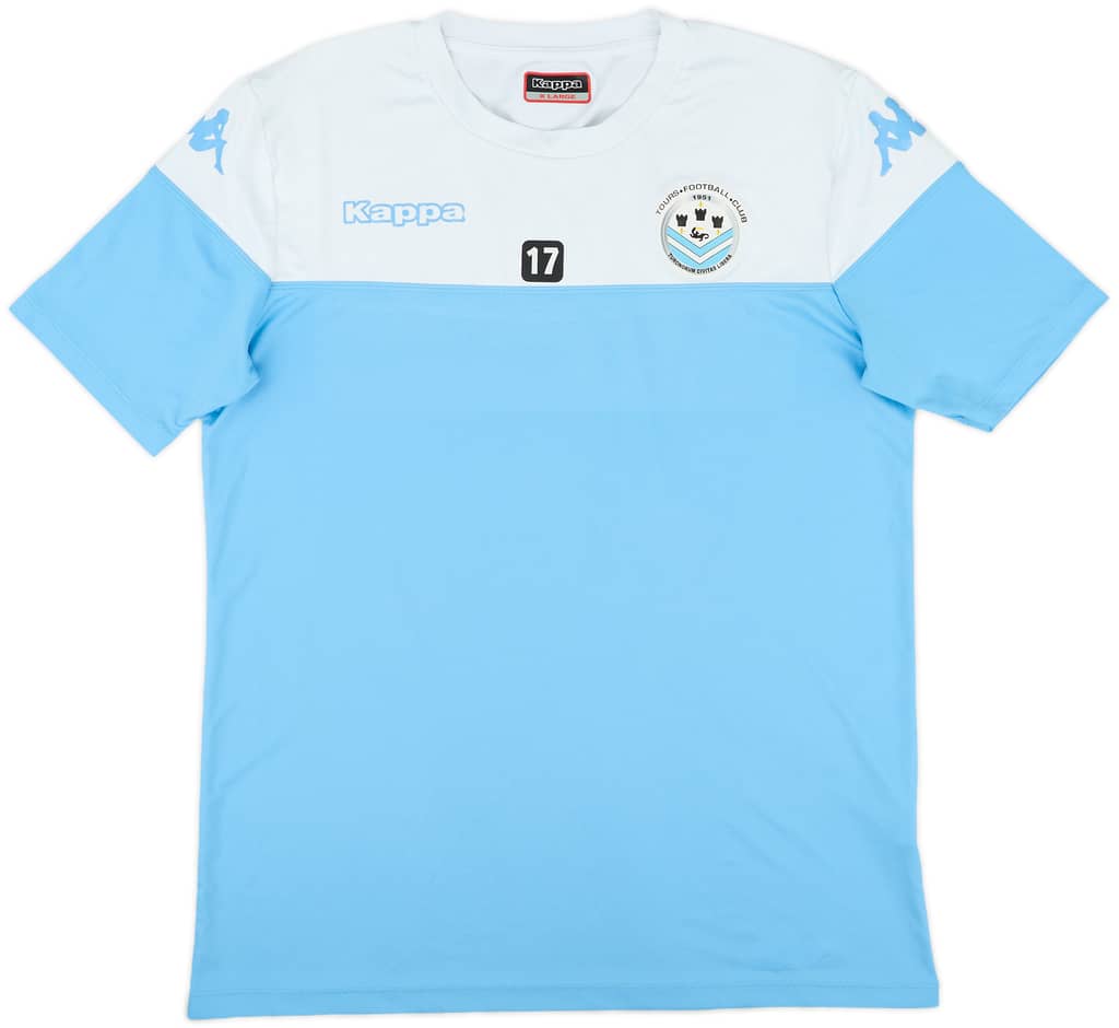 2017-18 Tours Kappa Player Issue Training Shirt #17 - 8/10 - (XL)