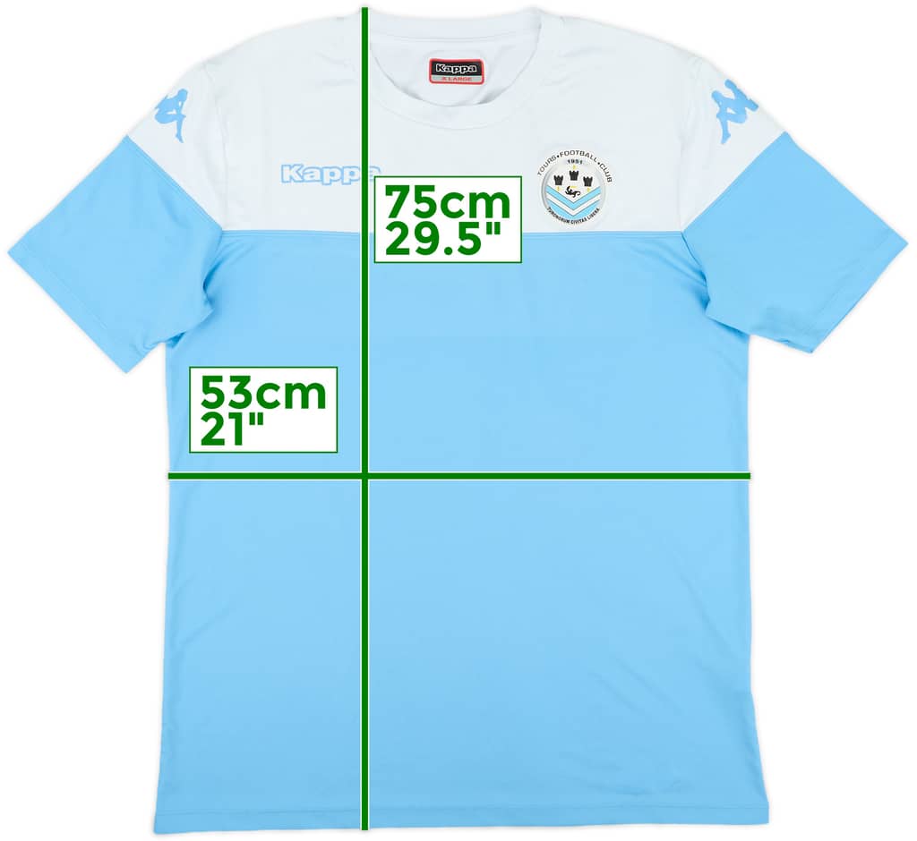 2017-18 Tours Kappa Player Issue Training Shirt #17 - 8/10 - (XL)