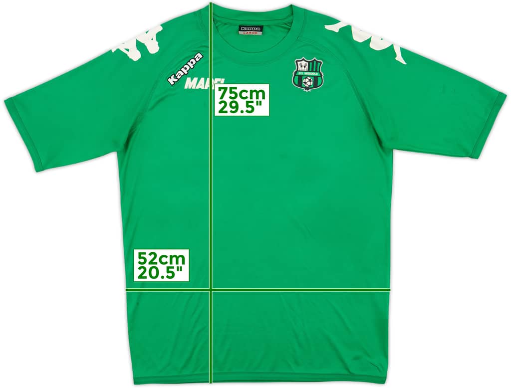 2015-16 Sassuolo Kappa Training Shirt - 6/10 - (L)
