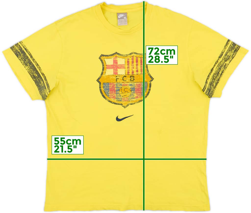 2008-09 Barcelona Nike Cotton Tee - 5/10 - (XL)
