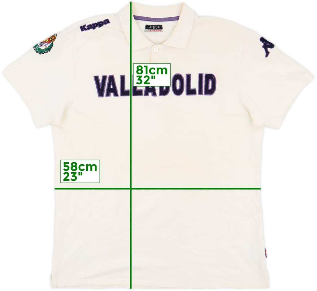 2011-12 Real Valladolid Kappa Polo Shirt - 5/10 - (XXL)