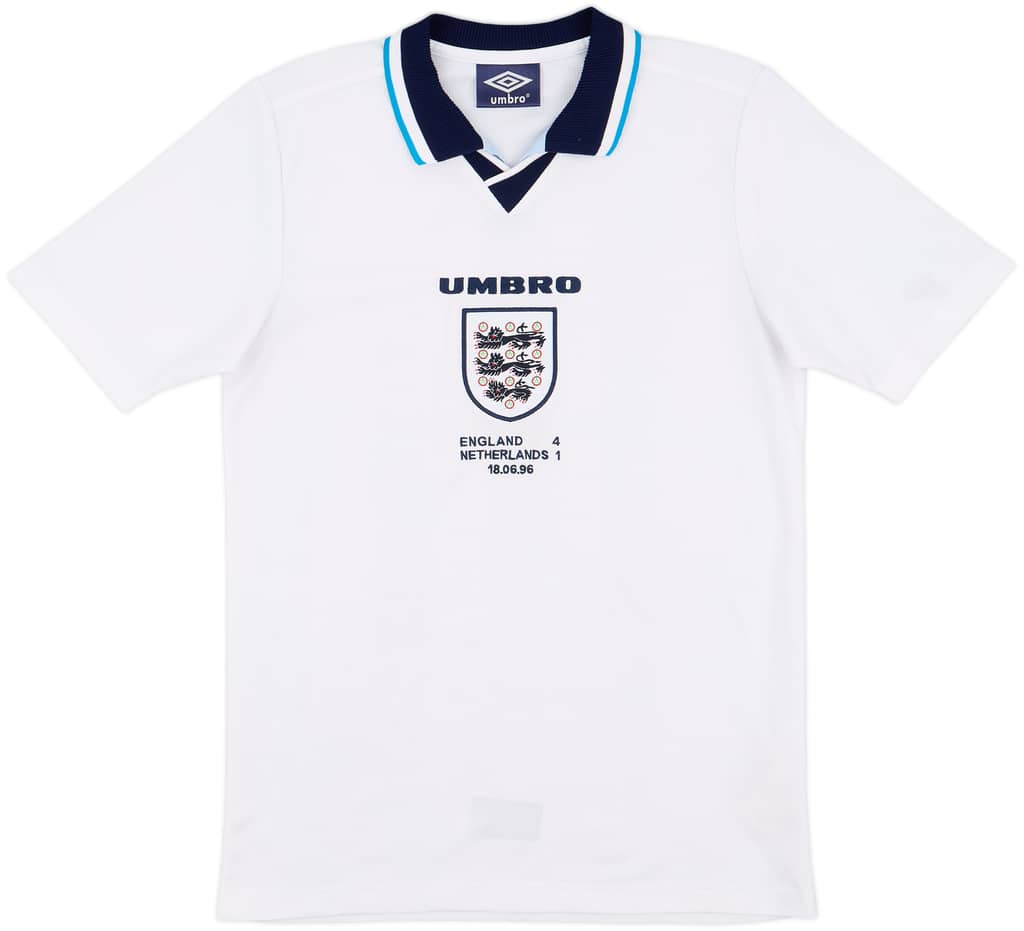 2010 England '1996-98' Umbro Retro Home Shirt - 7/10 - (S)