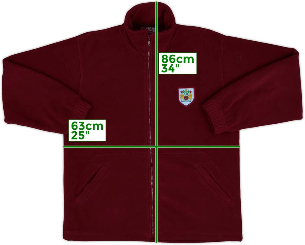 1990s Burnley Fleece Jacket - 8/10 - (L)