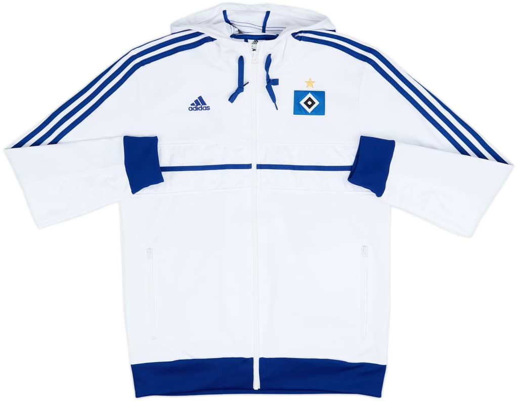 2013-14 Hamburg adidas Hooded Track Jacket - 5/10 - (M)