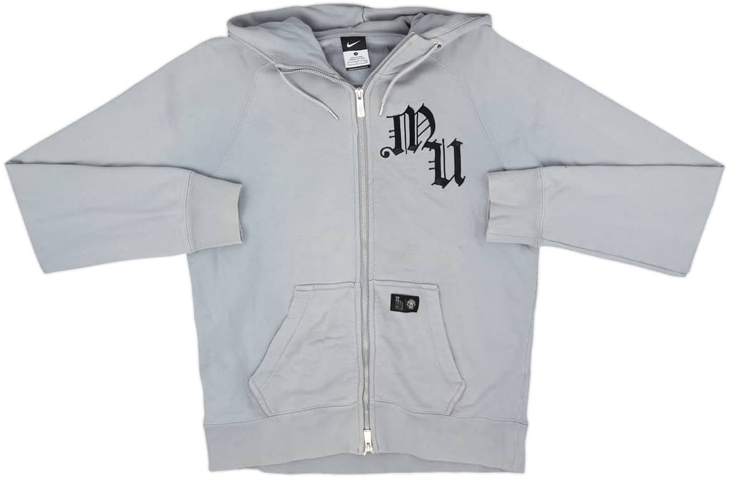 2012-13 Manchester United Nike Hooded Top - 7/10 - (S)