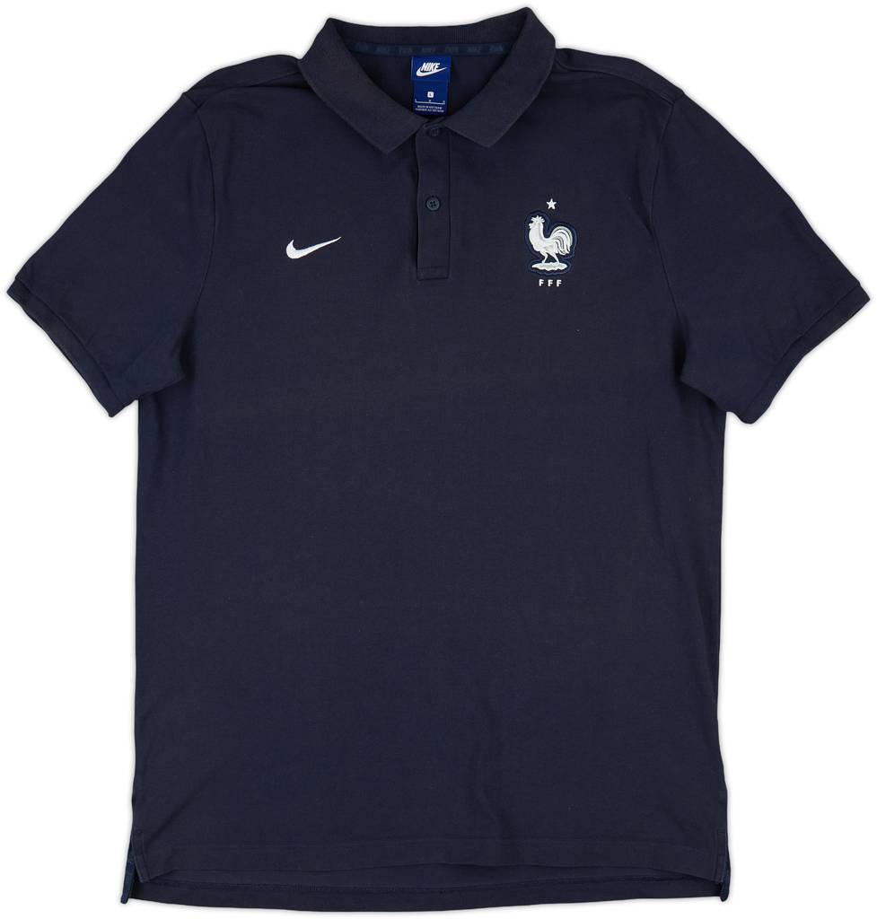 2018-19 France Nike Polo Shirt - 9/10 - (L)
