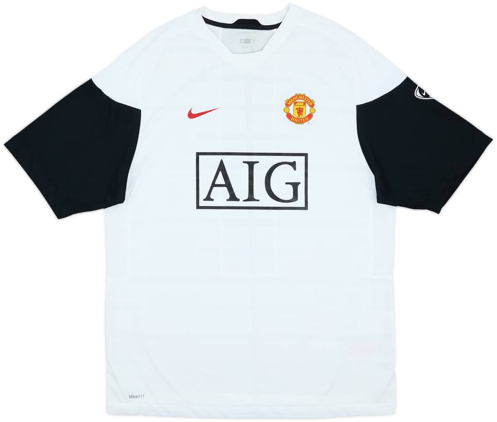 2009-10 Manchester United Nike Training Shirt - 9/10 - (L)