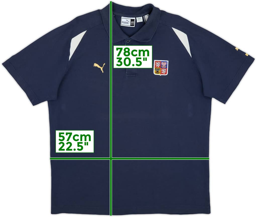 2004-06 Czech Republic Puma Polo Shirt - 8/10 - (XXL)
