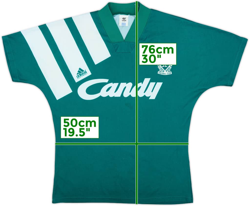 1991-92 Liverpool Away Shirt - 8/10 - (M)